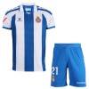 Camisola + Calções RCD Espanyol Criança Equipamento 1ª 2025-26
